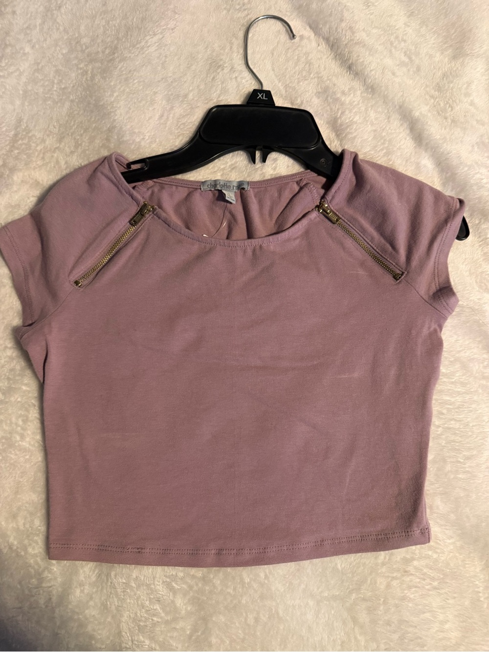 💜NWT~Charlotte Russe crop top